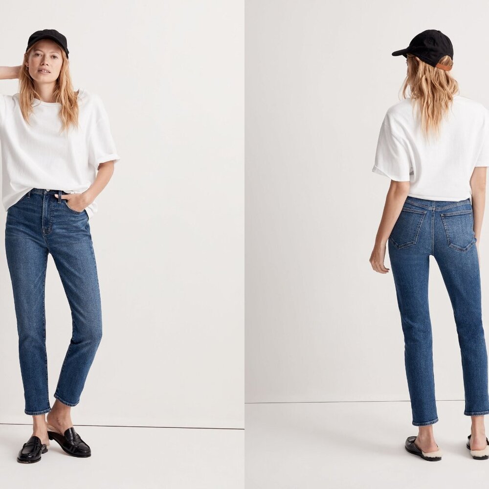 MADEWELL the perfect vintage jeans in Manorford Wash (sz26)
